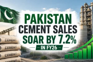 Pakistan Cement Sales Soar by 7.2% in FY26