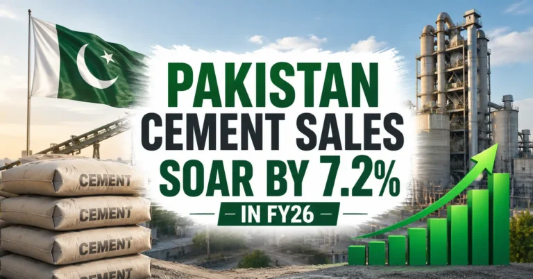 Pakistan Cement Sales Soar by 7.2% in FY26