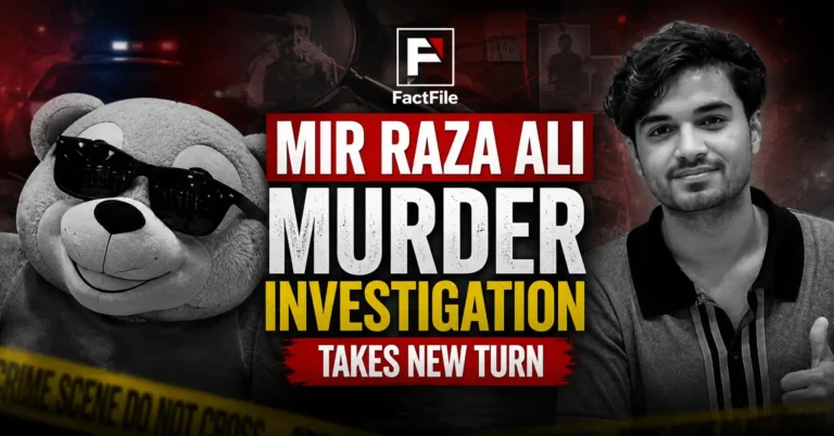 Mir Raza Ali Murder Investigation Takes New Turn