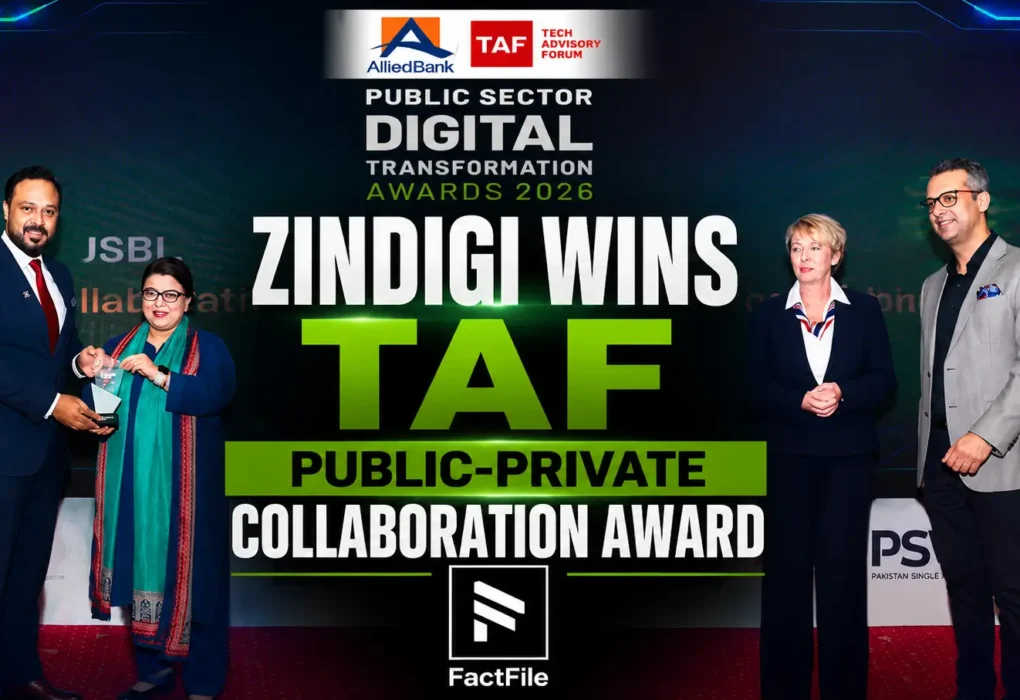 Zindigi Wins TAF Public-Private Collaboration Award