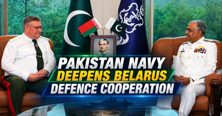 Pakistan Navy Deepens Belarus Defence Cooperation