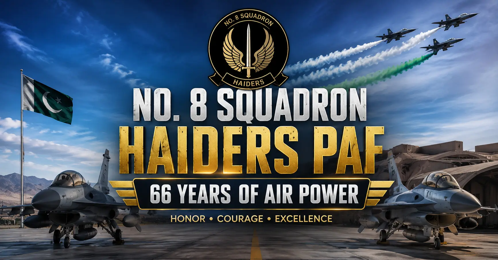 No 8 Squadron Haiders PAF: 66 Years of Air Power