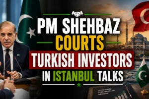 PM Shehbaz Courts Turkish Investors in Istanbul Talks