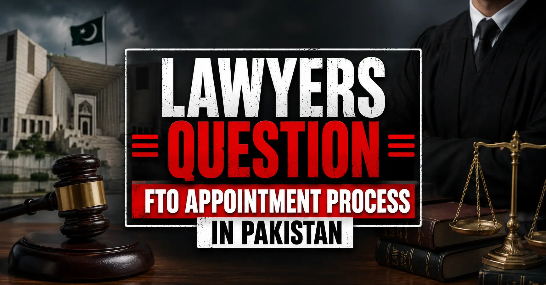 Lawyers Demand FTO Appointment Process in Pakistan