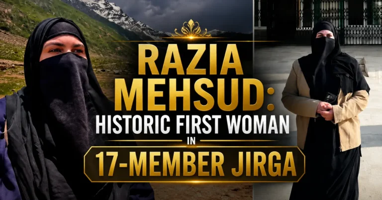 Razia Mehsud: Historic First Woman in 17-Member Jirga