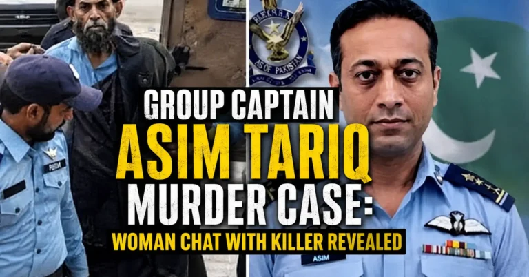 Group Captain Asim Tariq Murder Case: Woman Chat With Killer Revealed