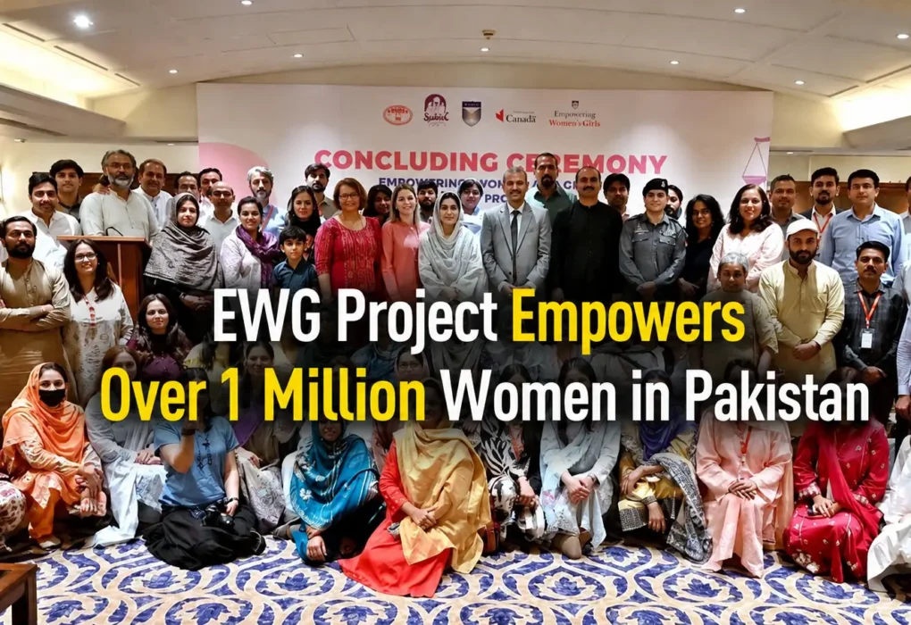 EWG Project Empowers Over 1 Million Women in Pakistan