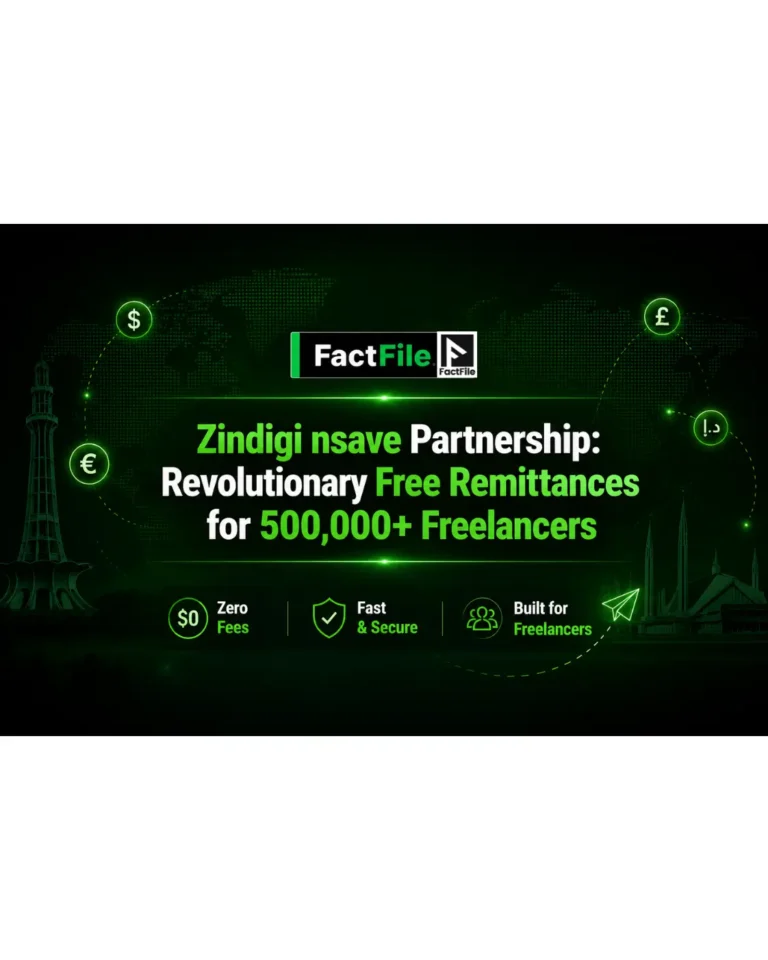 Zindigi nsave Partnership: Revolutionary Free Remittances for Freelancers