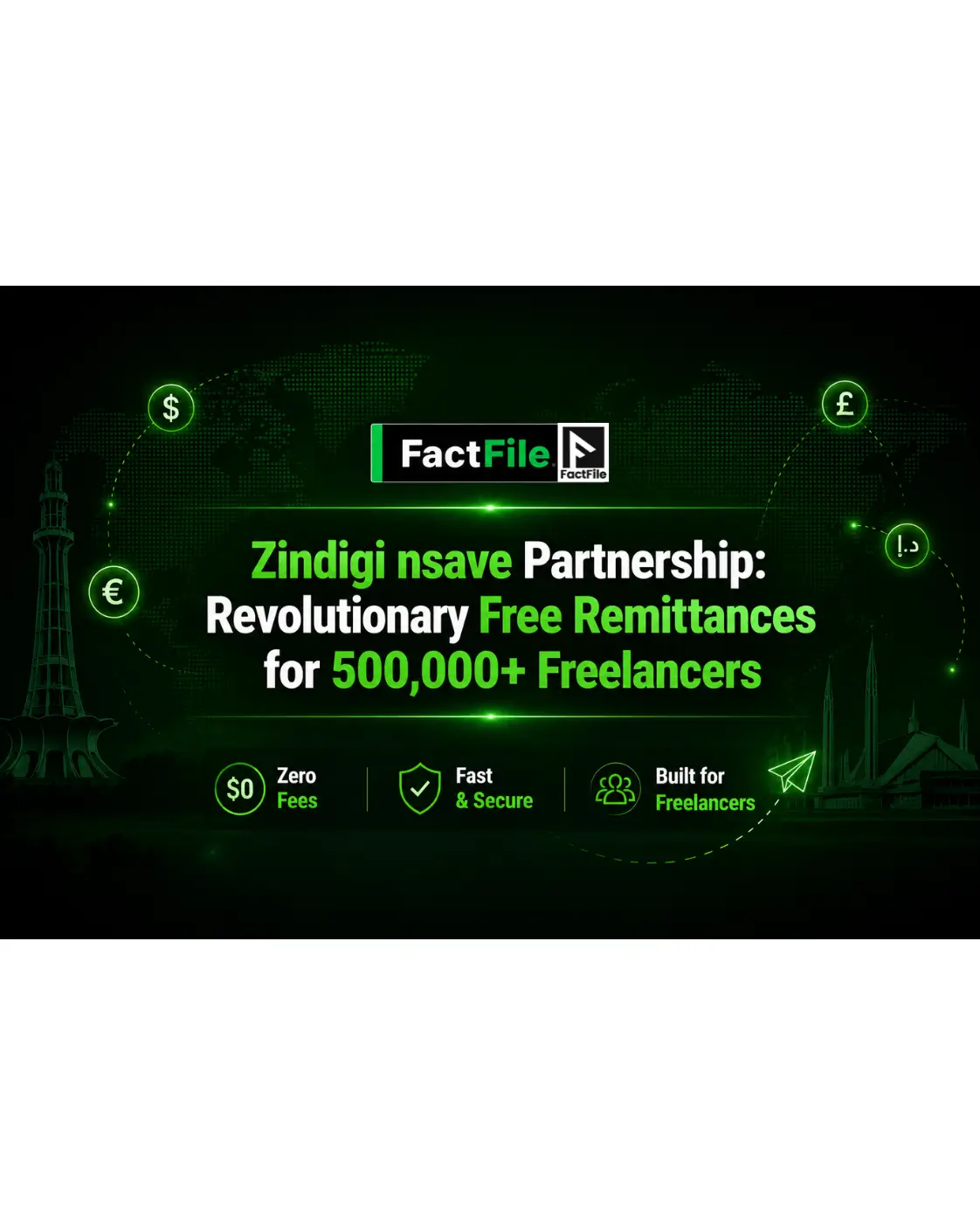 Zindigi nsave Partnership: Revolutionary Free Remittances for Freelancers