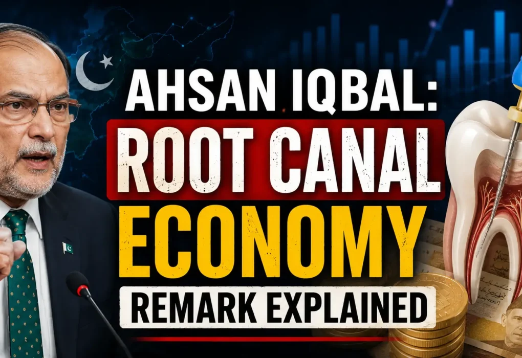 Ahsan Iqbal Root Canal Economy Remark Explained