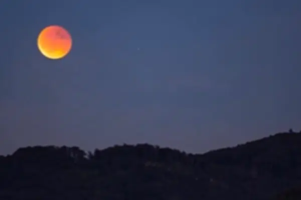 Rare Blood Moon Eclipse