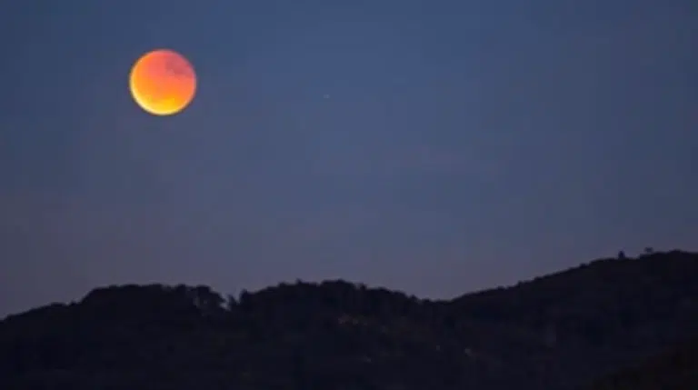 Rare Blood Moon Eclipse