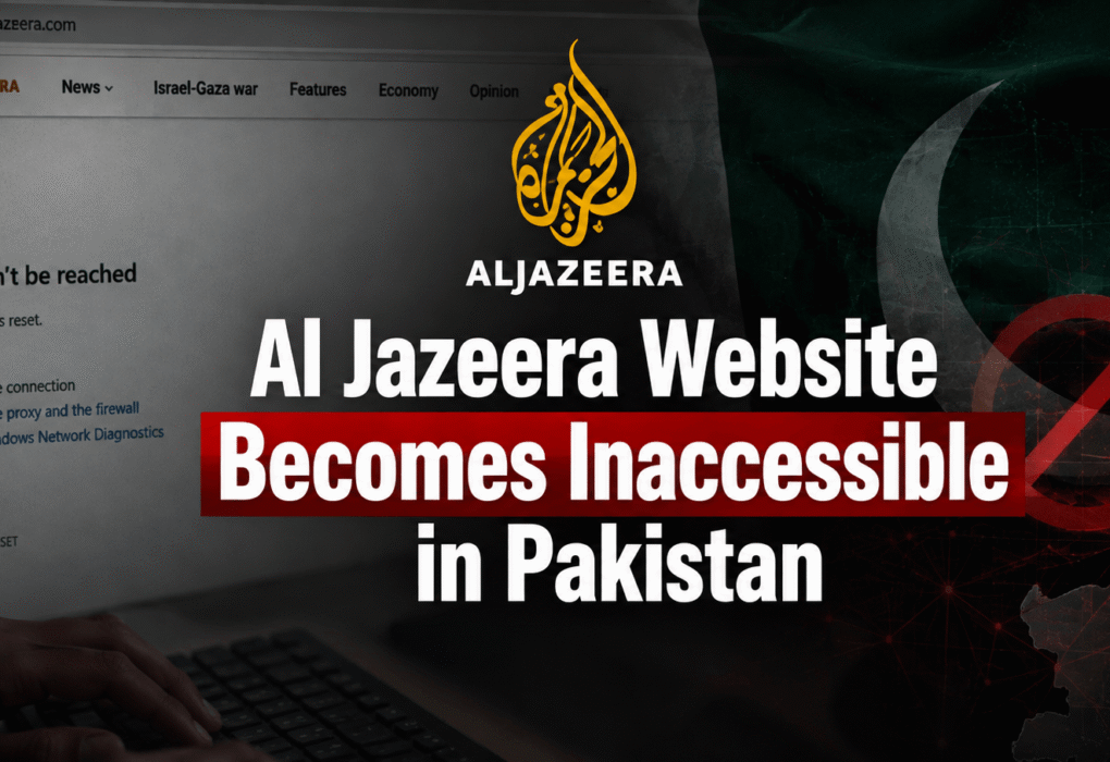 Al Jazeera website becomes inaccessible in Pakistan