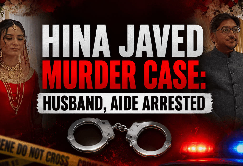 Hina Javed Murder Case Husband, Aide Arrested