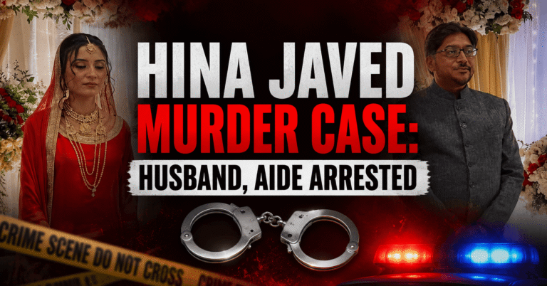 Hina Javed Murder Case Husband, Aide Arrested