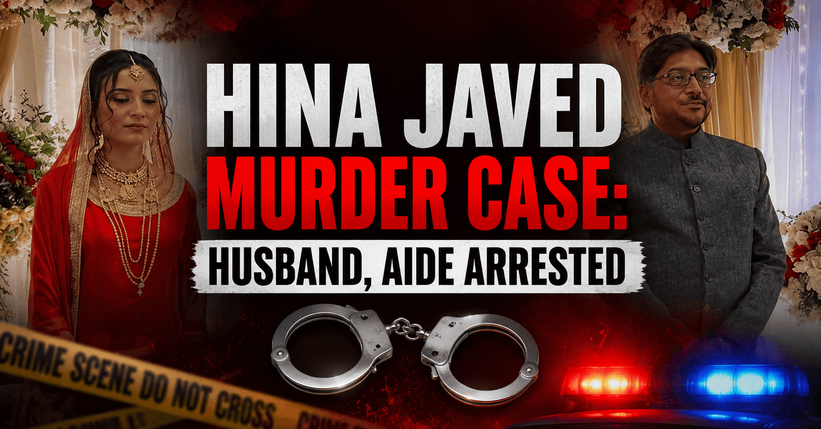 Hina Javed Murder Case Husband, Aide Arrested