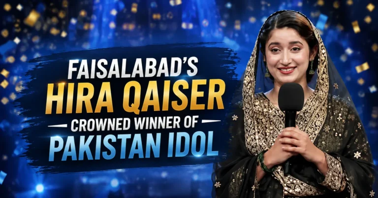 Faisalabad's Hira Qaiser crowned winner of Pakistan Idol