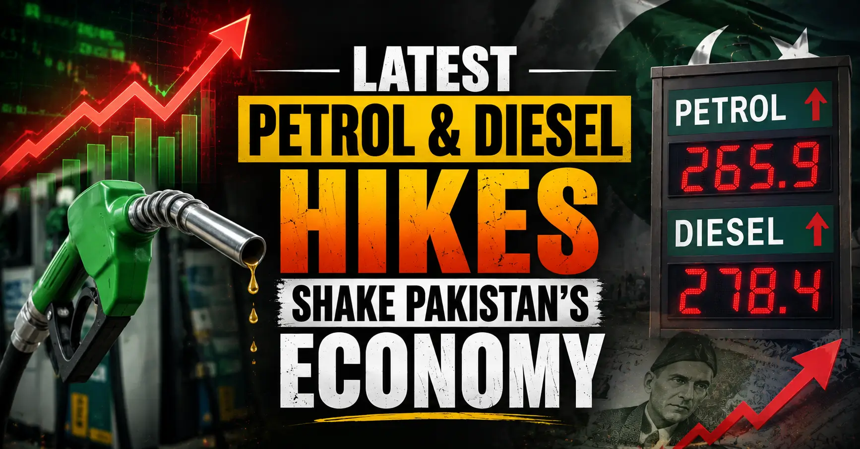 Latest Petrol and Diesel Hikes Shake Pakistan's Economy