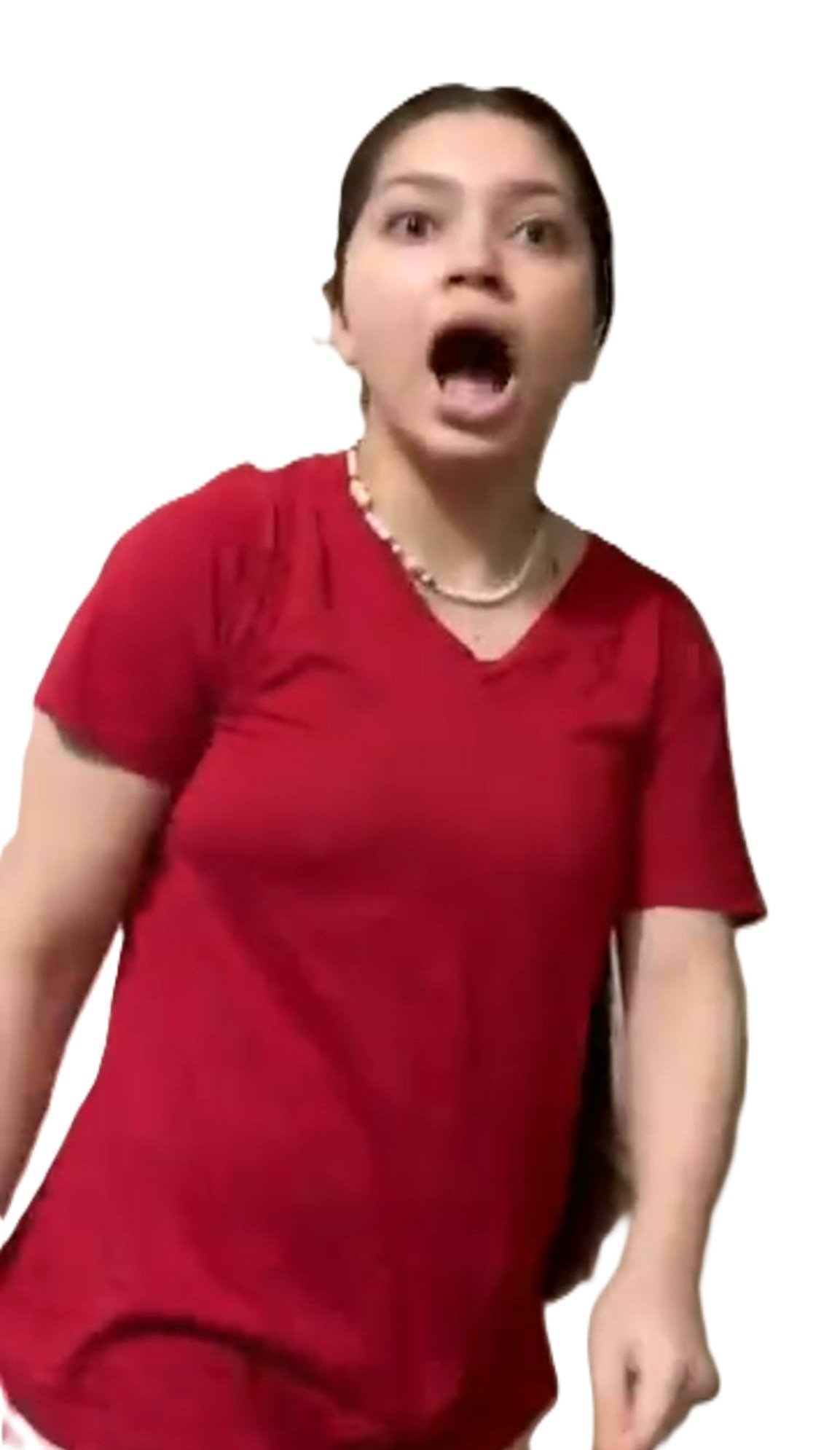 Maryam Ali Raza during a heated argument with the family