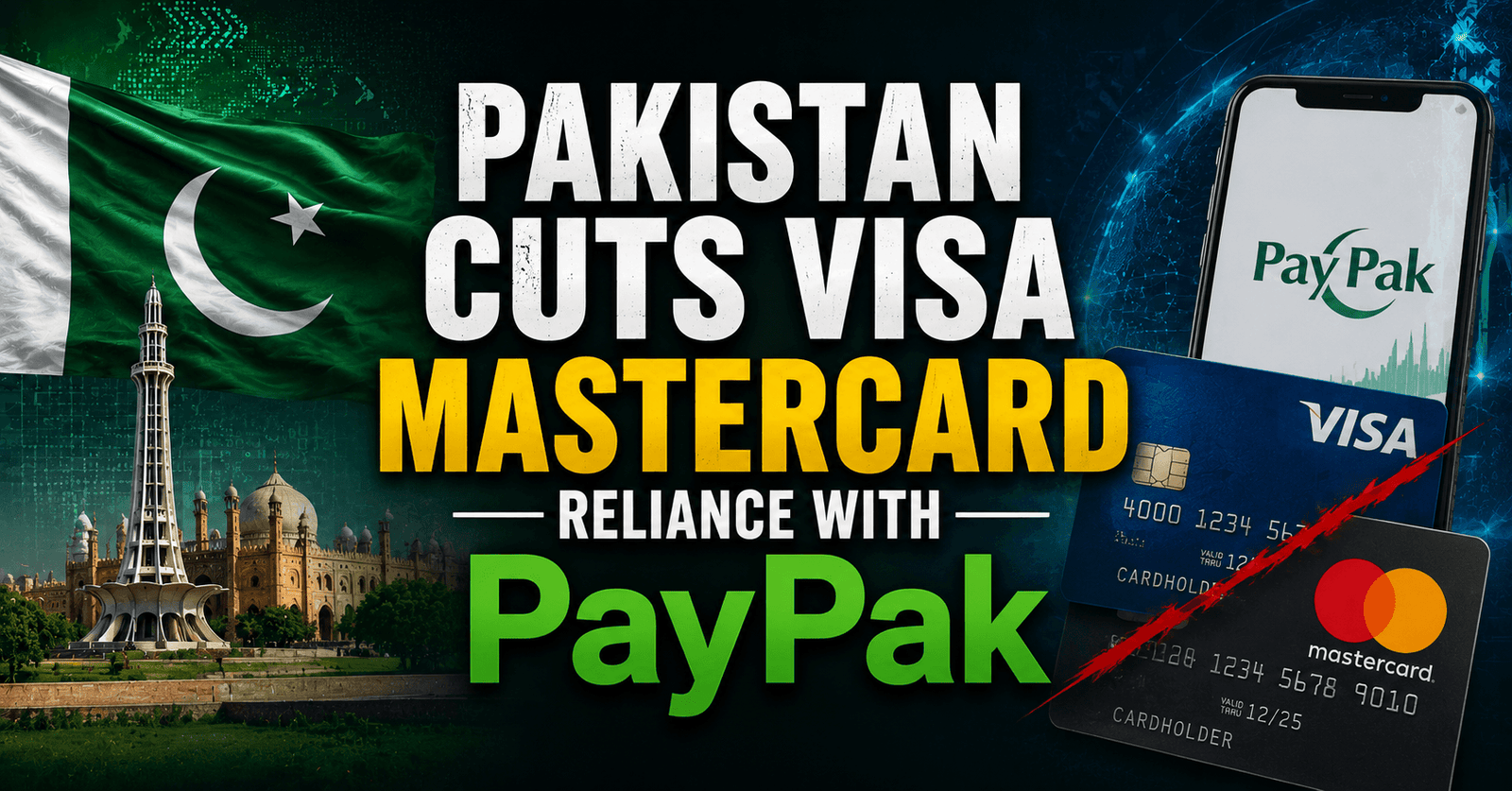 Pakistan Cuts Visa Mastercard Reliance With PayPak