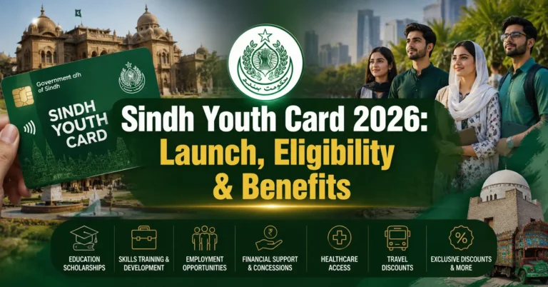 Sindh Youth Card 2026 Launch, Eligibility & Benefits