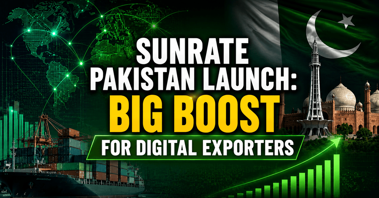 Sunrate Pakistan Launch Big Boost for Digital Exporters