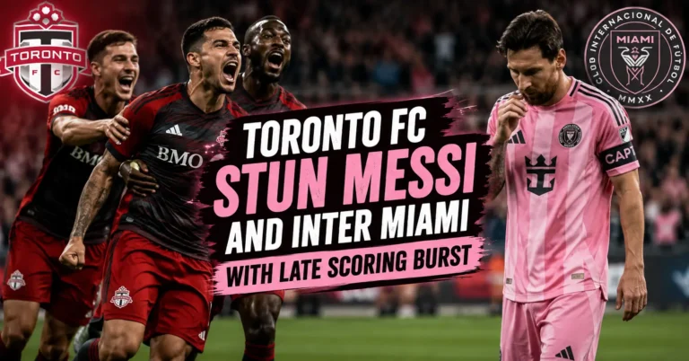 Toronto FC Stun Messi