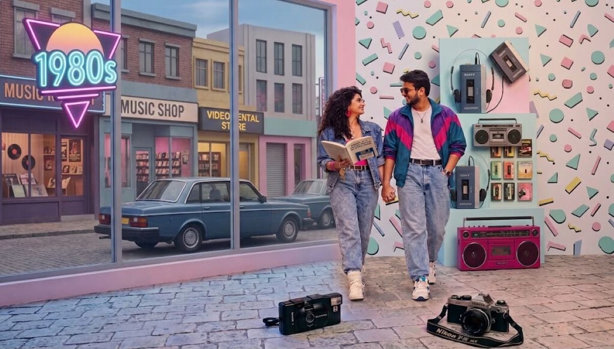 1980s prompt photo trend