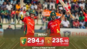 Australia vs Zimbabwe