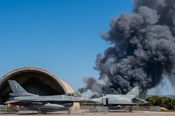 Greek Fighter Jet Crashes