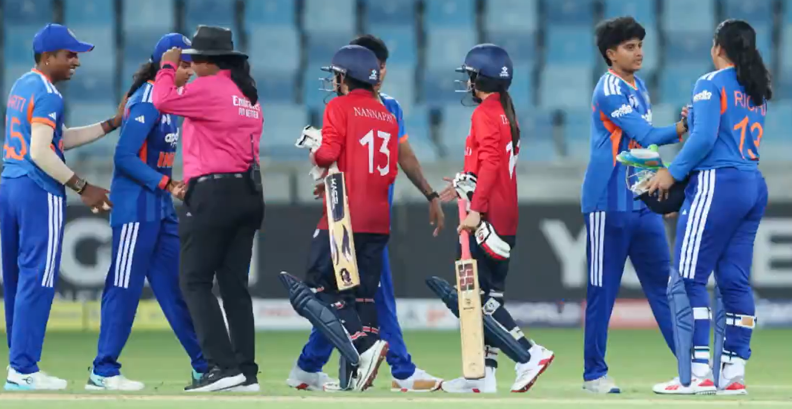 India Women Team Crushes Thailand