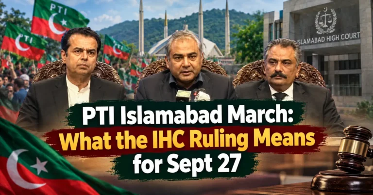 PTI Islamabad March