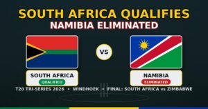 Pretorius Century Secures South Africa a Spot in the Namibia T20I Final