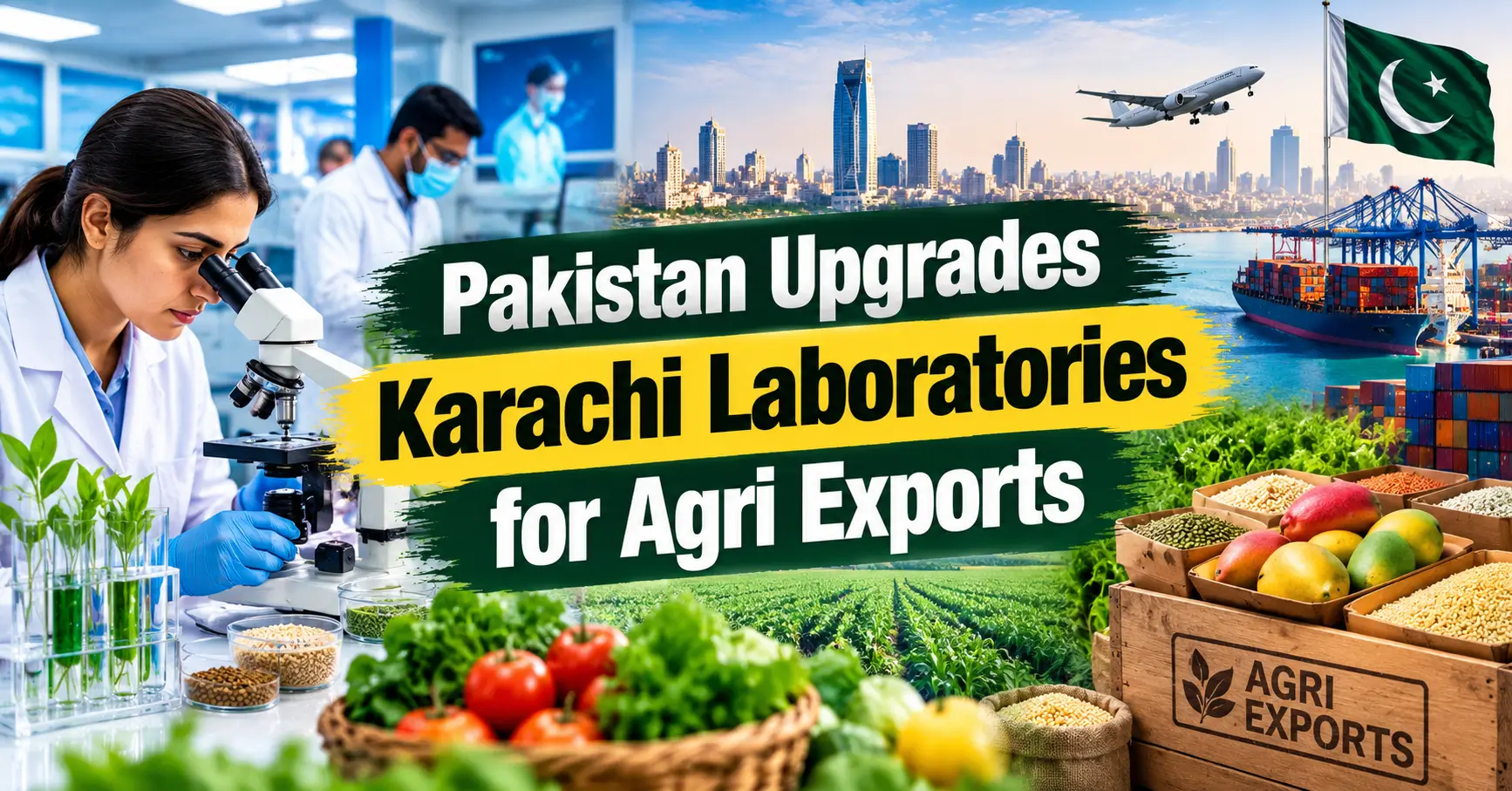 Pakistan Upgrades Karachi Laboratories for Agri Exports